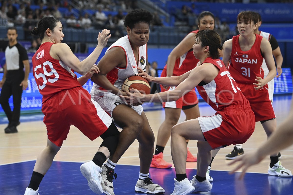 Timnas Basket Putri Indonesia Kalah Dari Jepang | ANTARA Foto