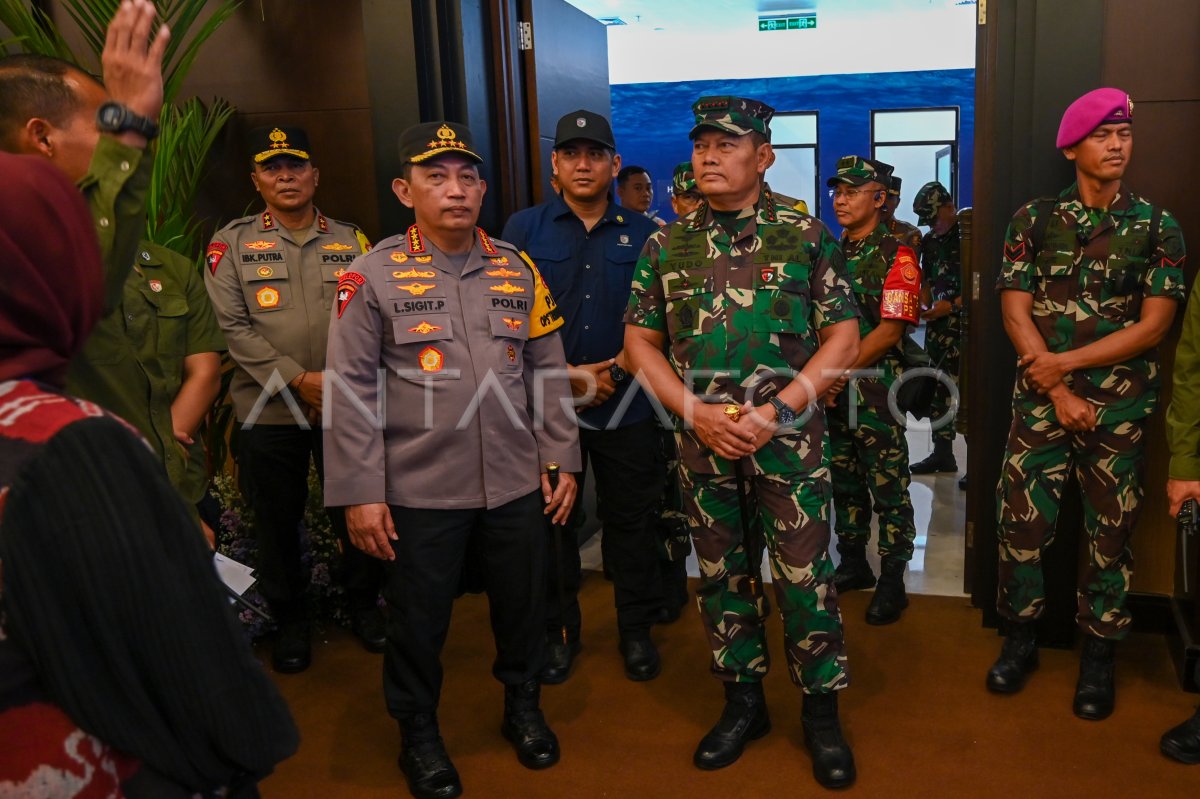 Panglima Tni Dan Kapolri Tinjau Kesiapan Ktt Ais 2023 Antara Foto