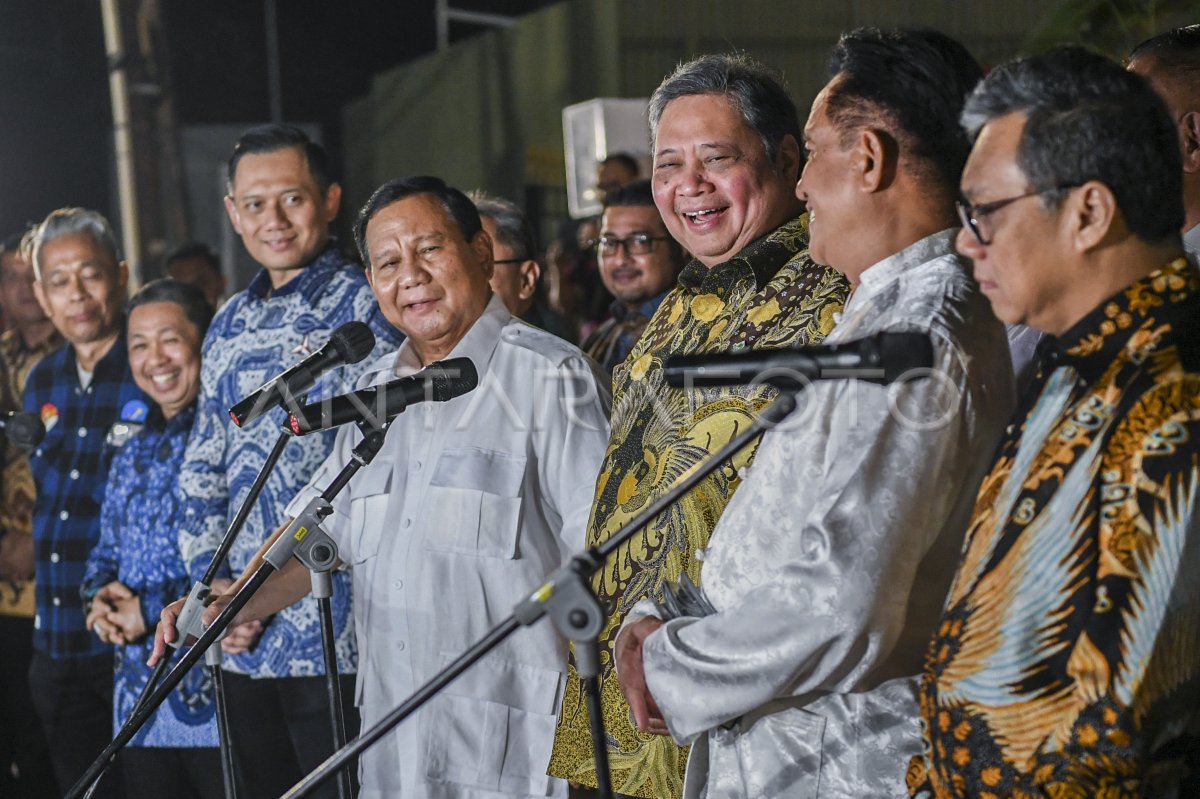 Pertemuan Koalisi Indonesia Maju Antara Foto 3332