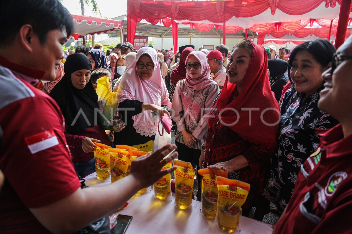 Program Gerakan Pangan Murah Serentak Nasional | ANTARA Foto