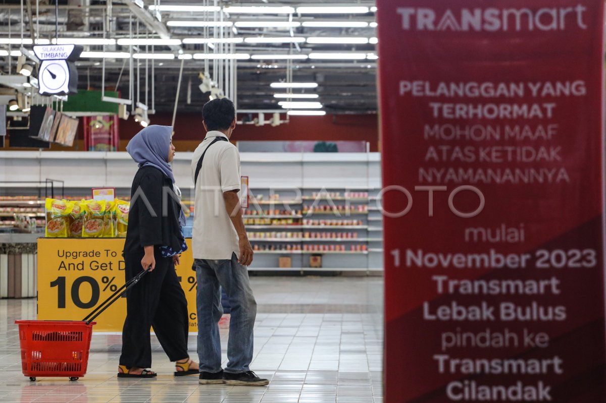 Transmart Lebak Bulus Tutup Awal November | ANTARA Foto