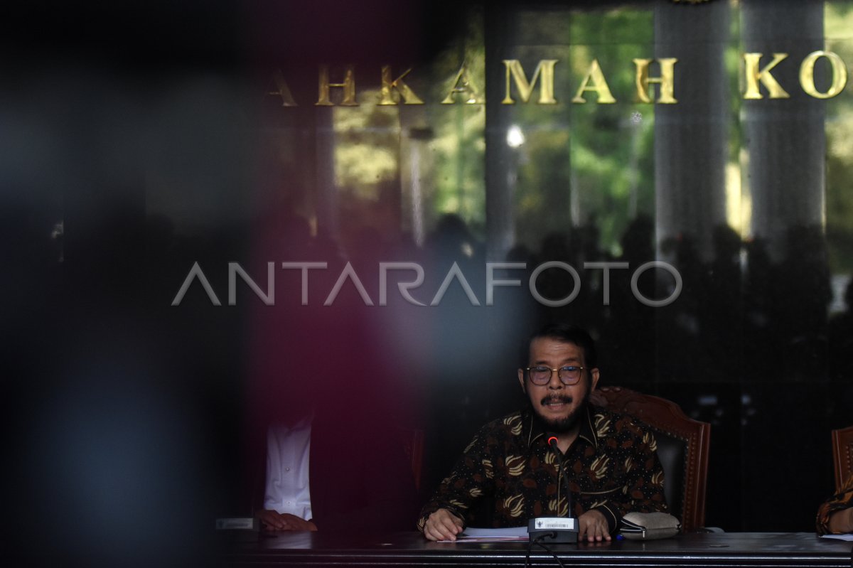 Mk Tanggapi Dugaan Pelanggaran Etik Putusan Batasan Usia Capres Cawapres Antara Foto 4617