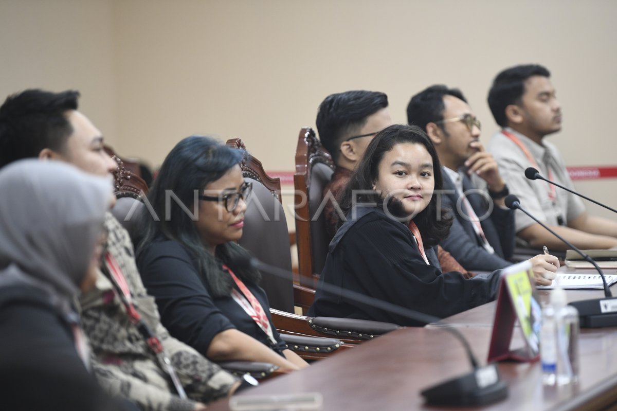 Sidang Dugaan Pelanggaran Kode Etik Hakim Konstitusi | ANTARA Foto