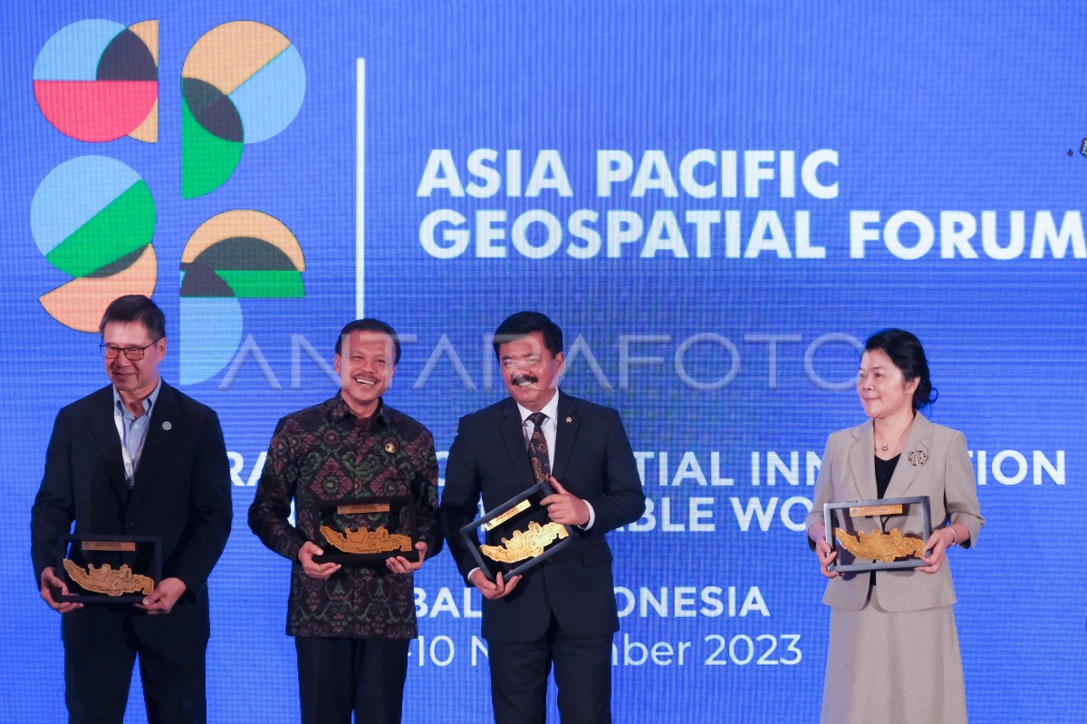 Pembukaan Asia Pacific Geospatial Forum 2023 ANTARA Foto