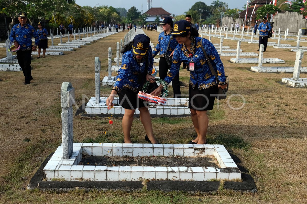 Peringatan Hari Pahlawan Di Bali Antara Foto