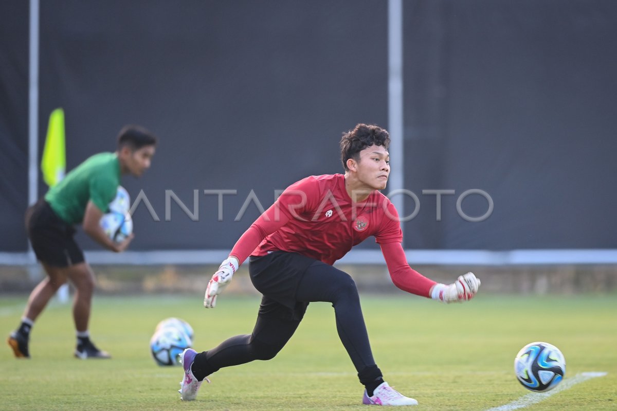 Latihan Timnas Indonesia U-17 Jelang Lawan Panama | ANTARA Foto