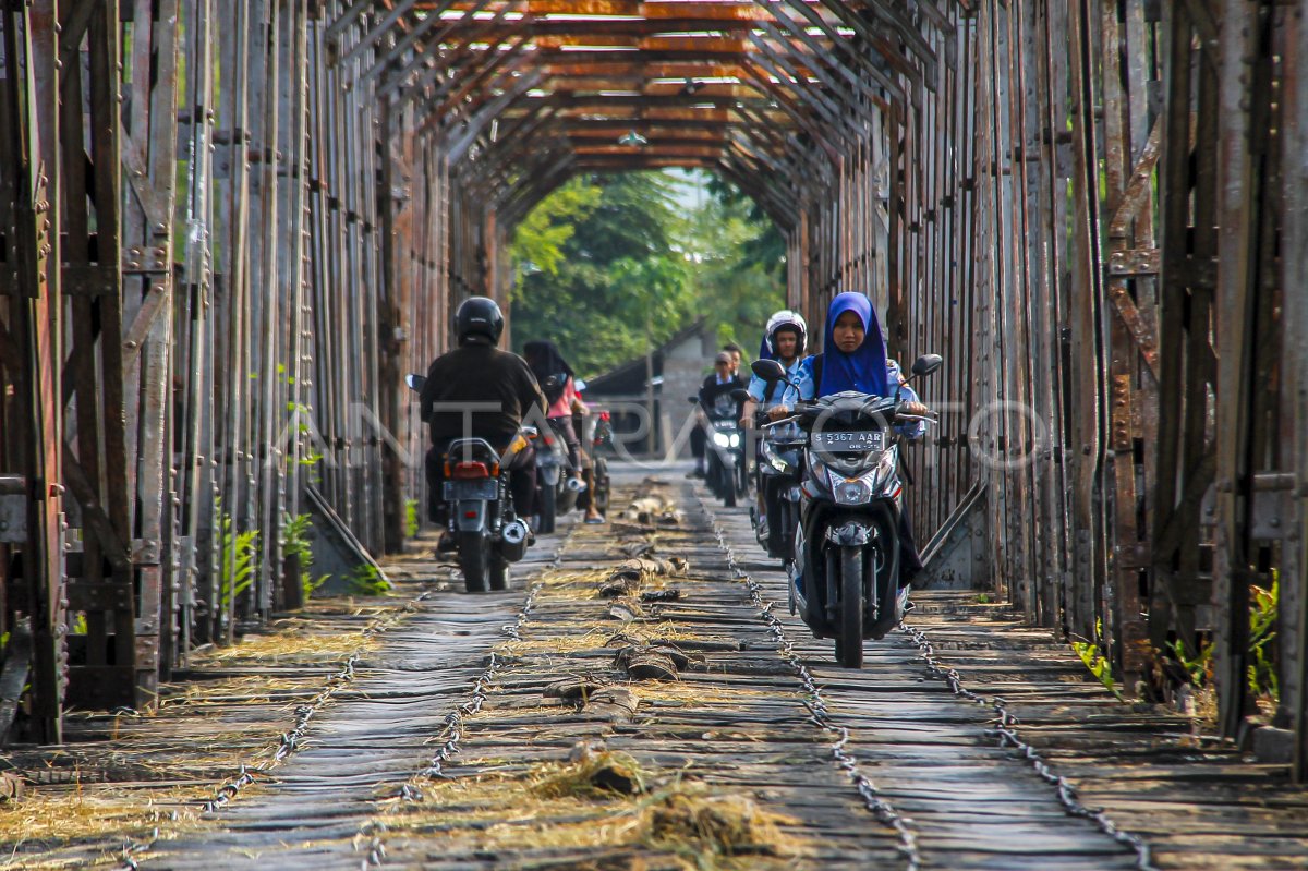 Kondisi Jembatan Peninggalan Belanda Di Tuban | ANTARA Foto