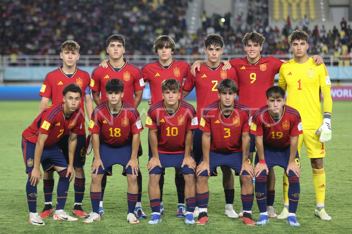 Babak 16 Besar Piala Dunia U-17: Spanyol menang atas Jepang