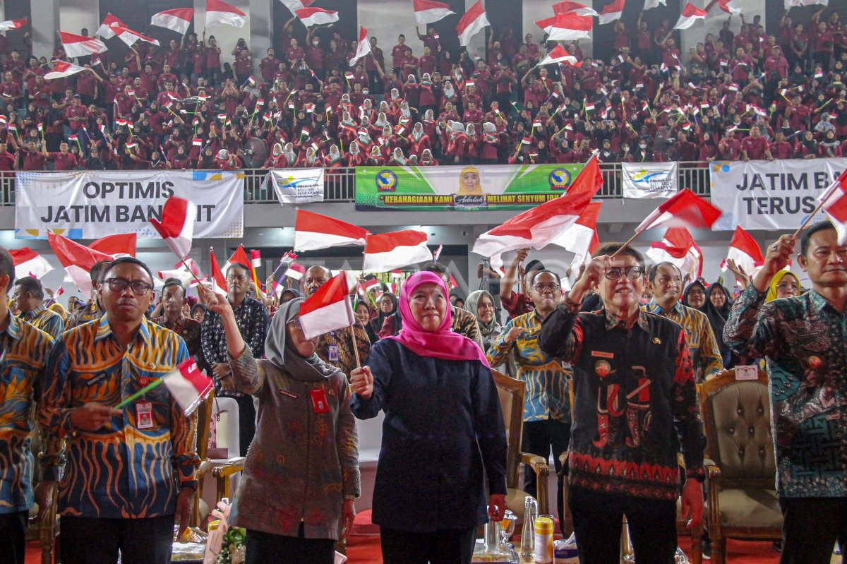 Kunjungan kerja Gubernur Jatim di Bojonegoro