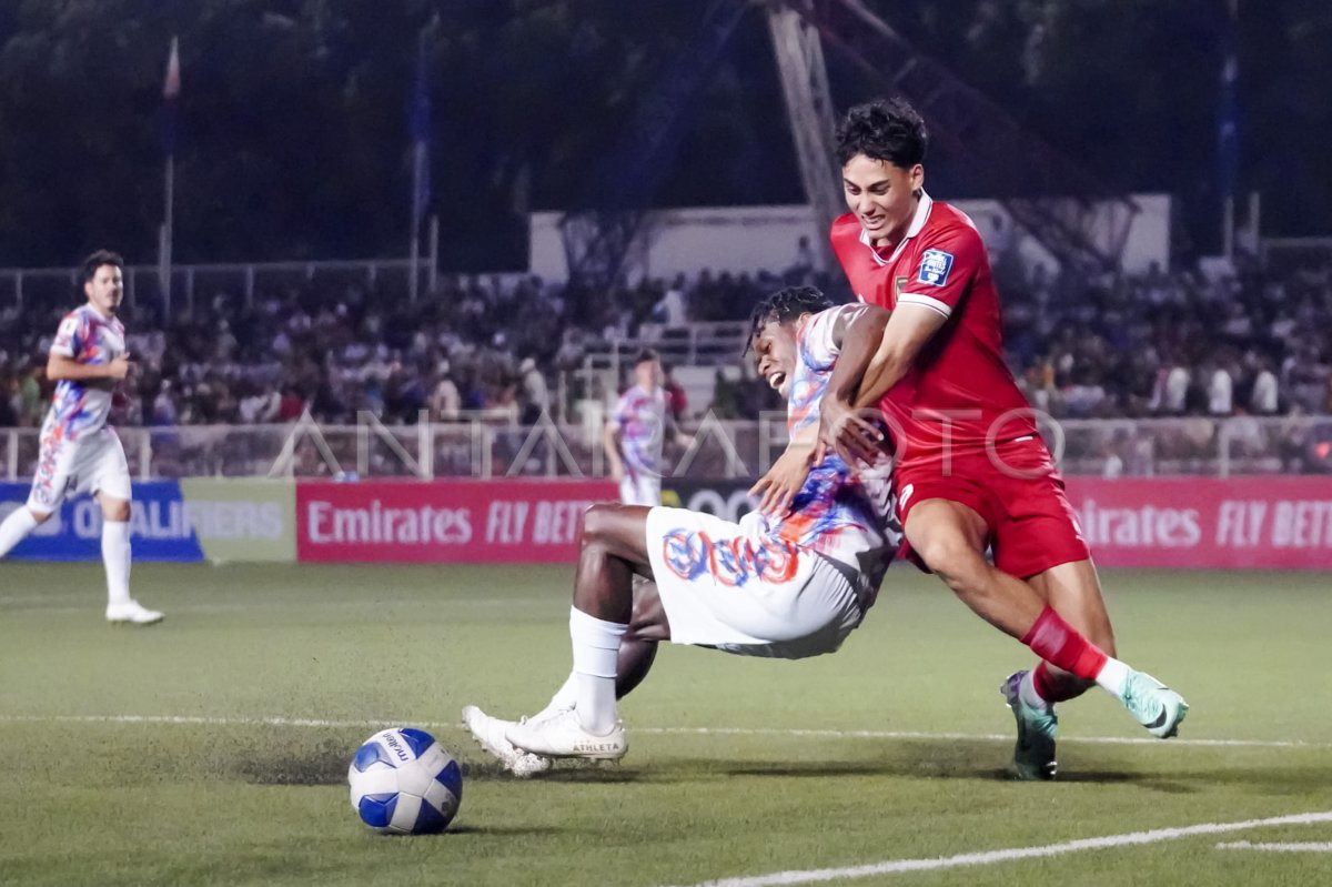 Timnas Indonesia Imbang Lawan Filipina Antara Foto