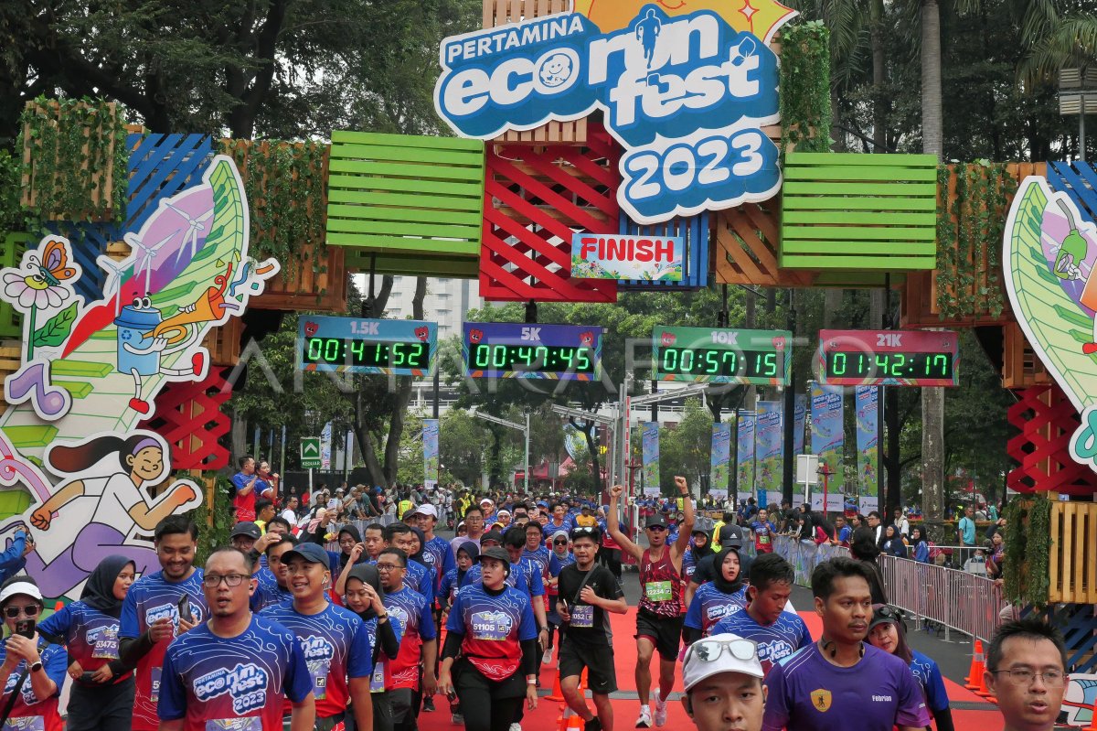 Pertamina Eco Runfest 2023 | ANTARA Foto