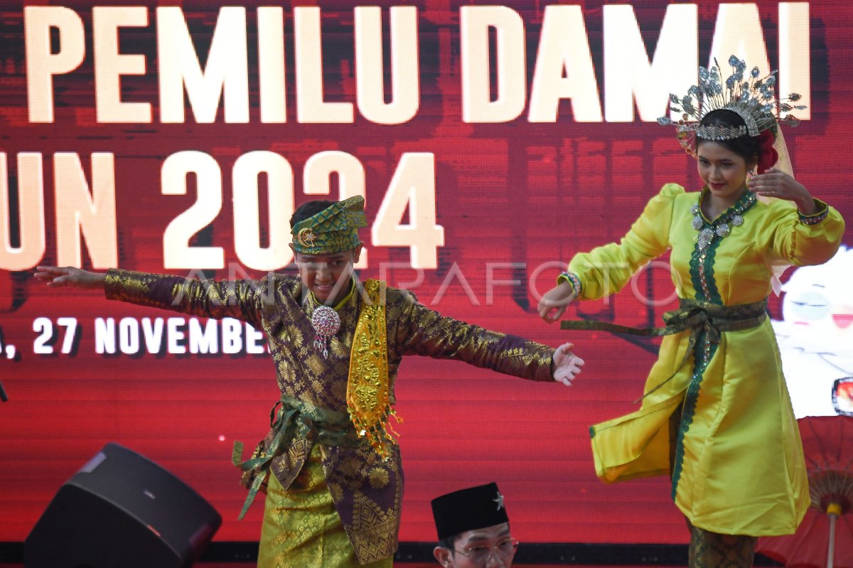 Deklarasi Kampanye Pemilu Damai 2024 | ANTARA Foto