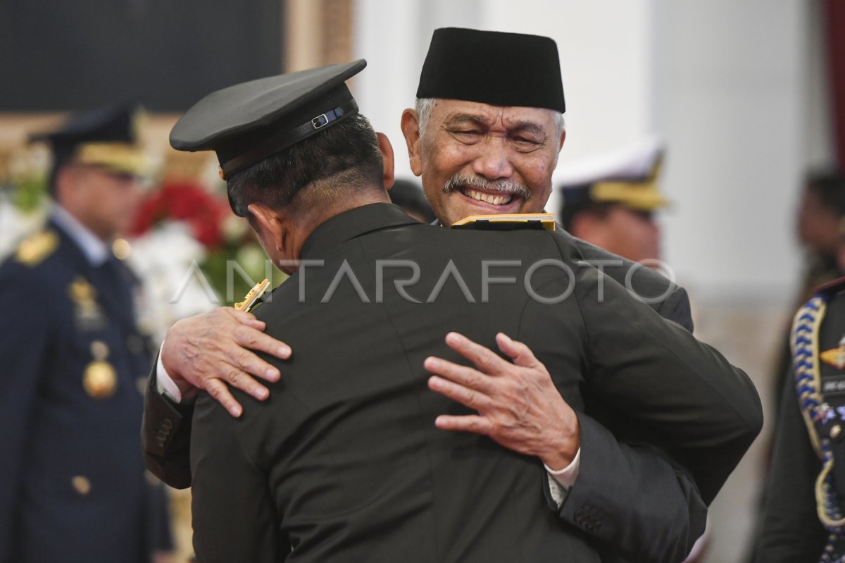 Pelantikan KSAD Jenderal TNI Maruli Simanjuntak | ANTARA Foto