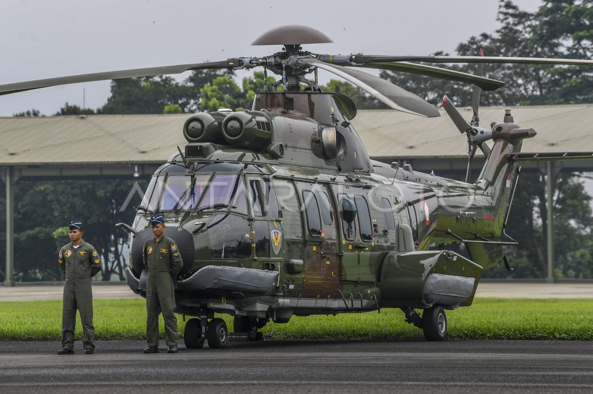 Prabowo Serahkan Delapan Unit Helikopter H225m Ke Tni Au Antara Foto 6434