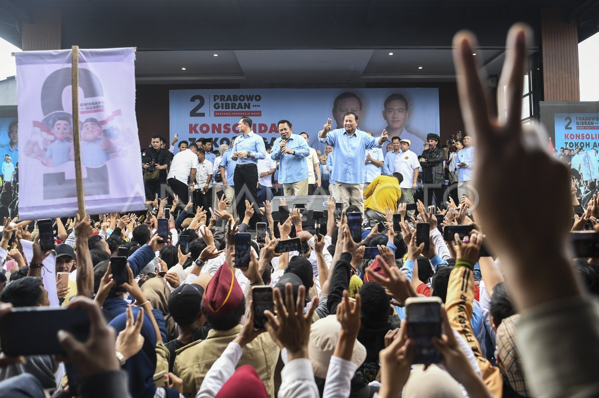 Kampanye Perdana Prabowo Subianto Di Tasikmalaya Antara Foto