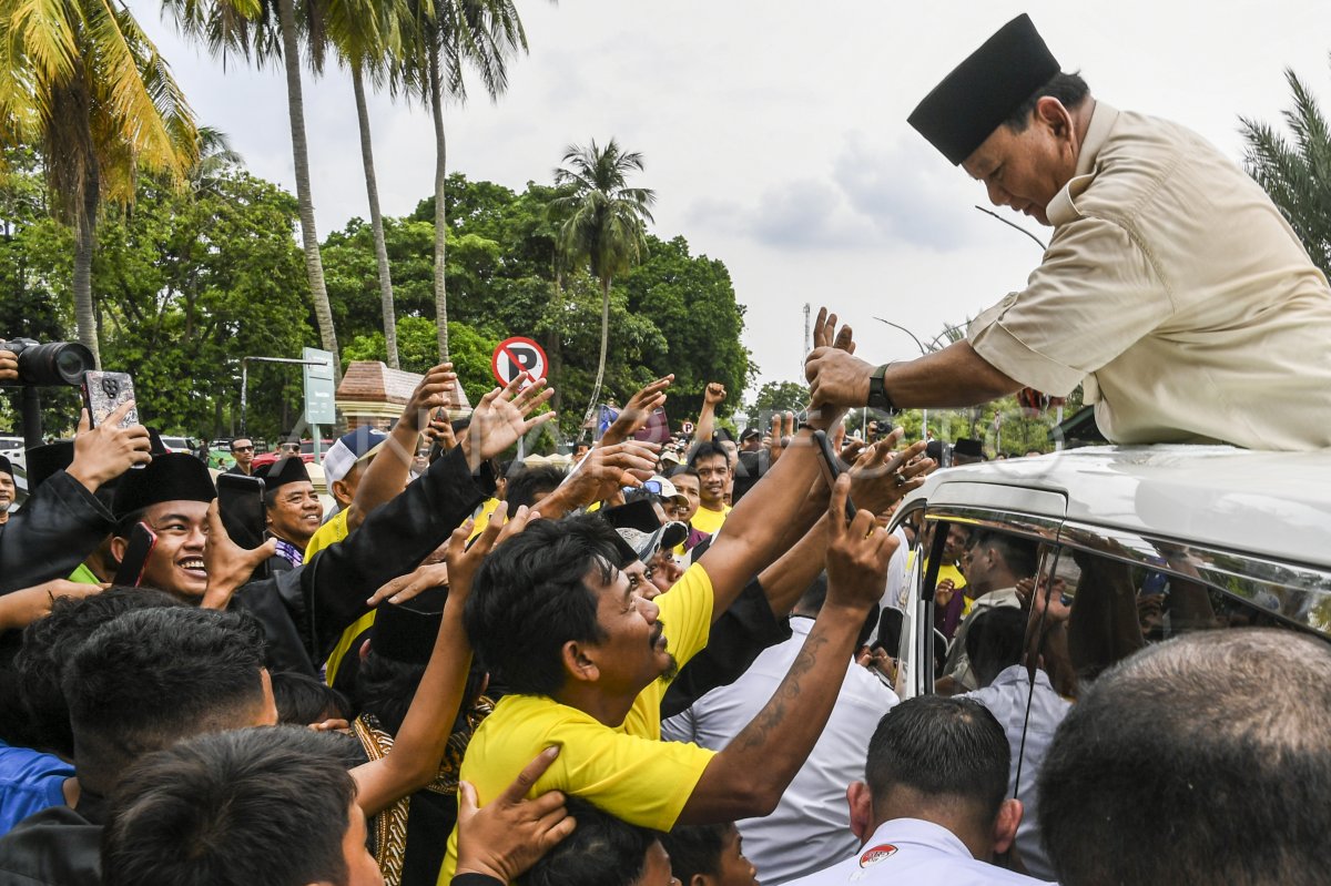 Kampanye Prabowo Di Banten | ANTARA Foto