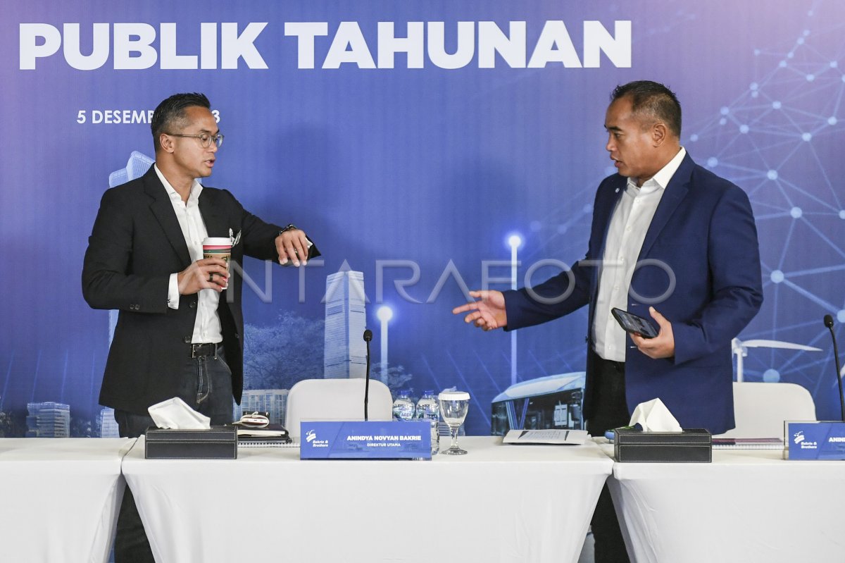 Paparan Publik Tahunan Bakrie & Brothers | ANTARA Foto