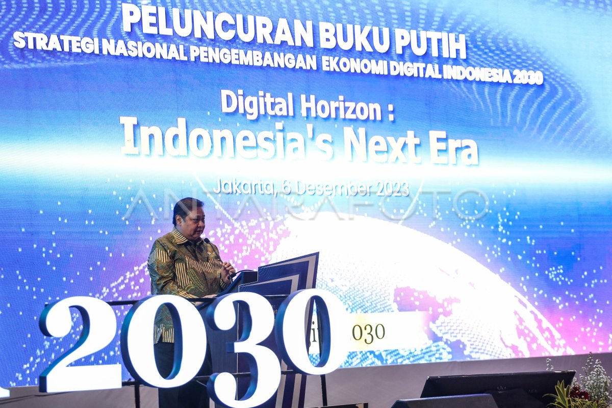 Peluncuran Buku Putih Pengembangan Ekonomi Digital | ANTARA Foto