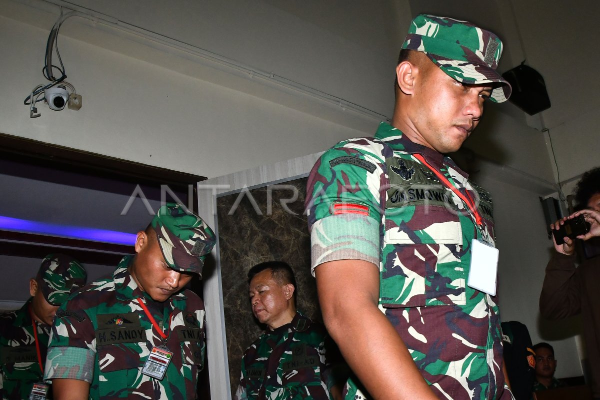 Sidang Putusan Oknum TNI Kasus Pembunuhan Berencana | ANTARA Foto