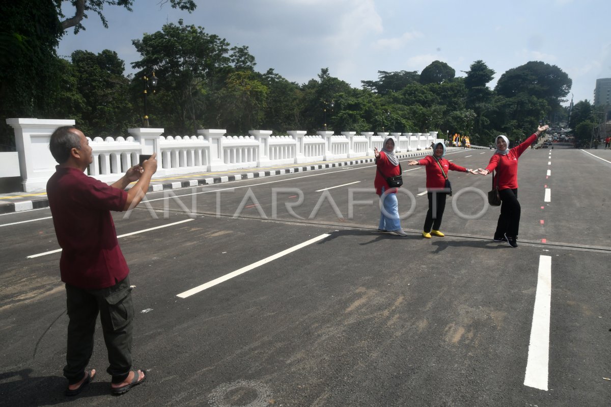 Jembatan Otista Kota Bogor Selesai Direvitalisasi | ANTARA Foto