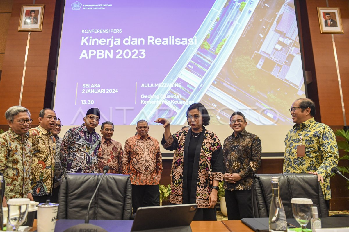 Kinerja Dan Realisasi APBN 2023 | ANTARA Foto