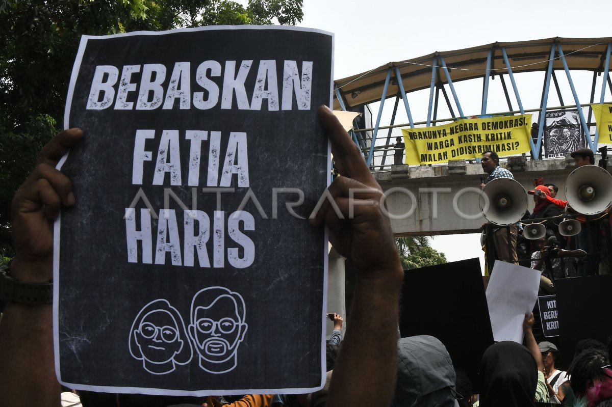 Haris Azhar Dan Fatia Divonis Bebas | ANTARA Foto