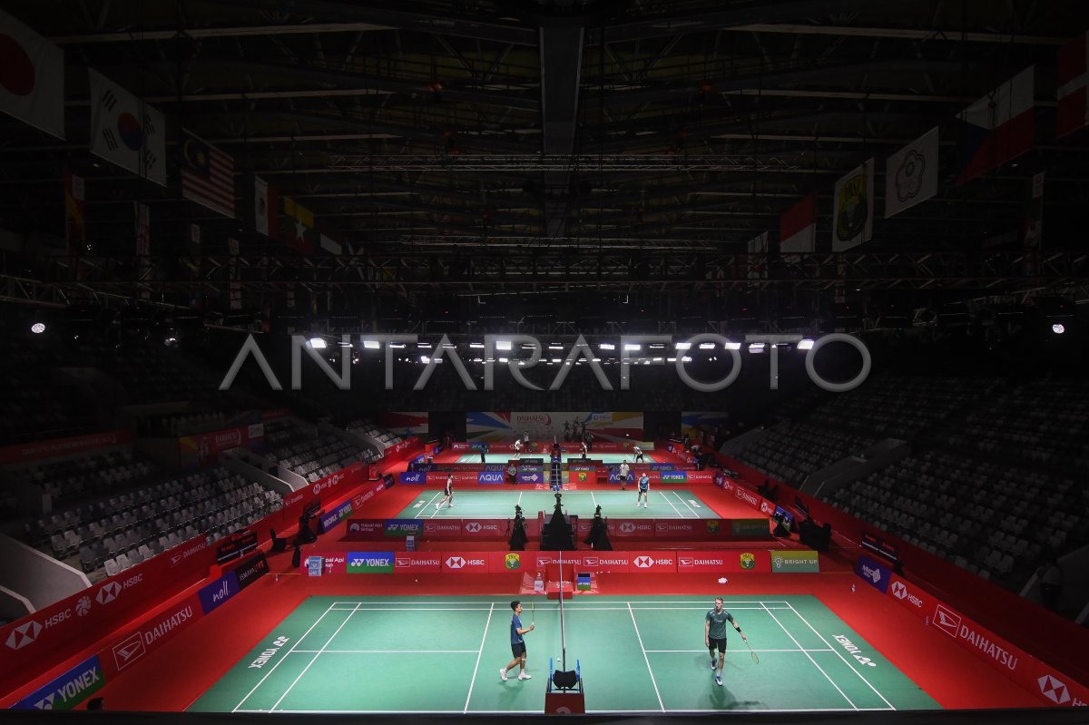 Jelang Daihatsu Indonesia Masters 2025 ANTARA Foto