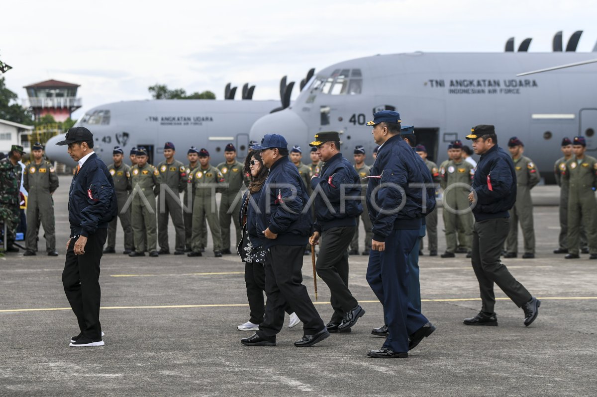 Presiden Hadiri Serah Terima Alutsista Pesawat Ke TNI | ANTARA Foto