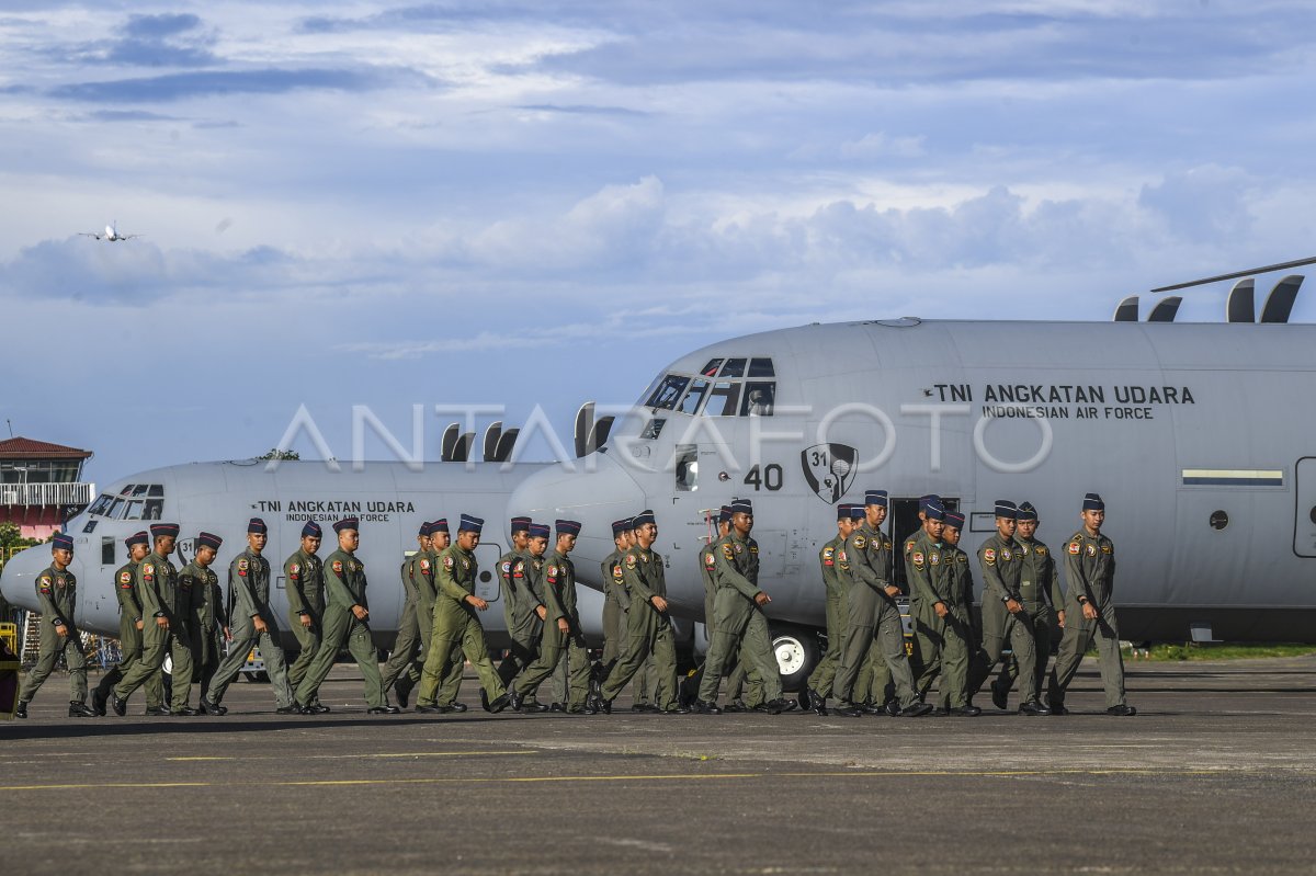 Presiden Hadiri Serah Terima Alutsista Pesawat Ke TNI | ANTARA Foto