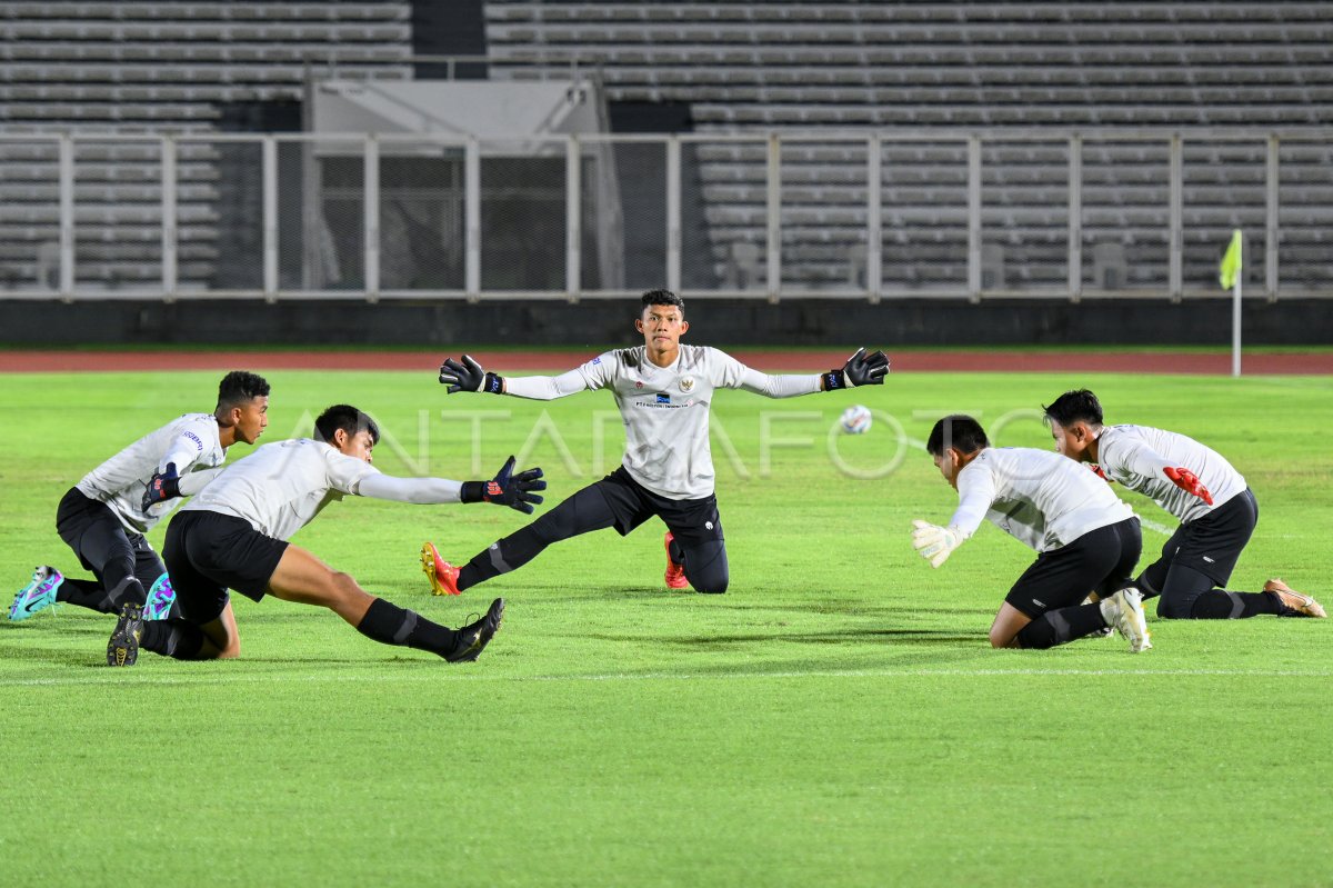 Latihan Timnas Indonesia U Jelang Lawan Thailand Antara Foto