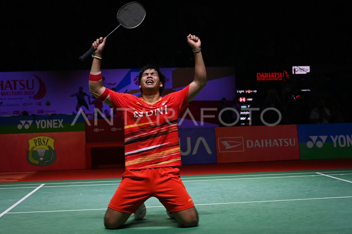 Leo/Daniel juara Daihatsu Indonesia Masters 2024 ANTARA Foto