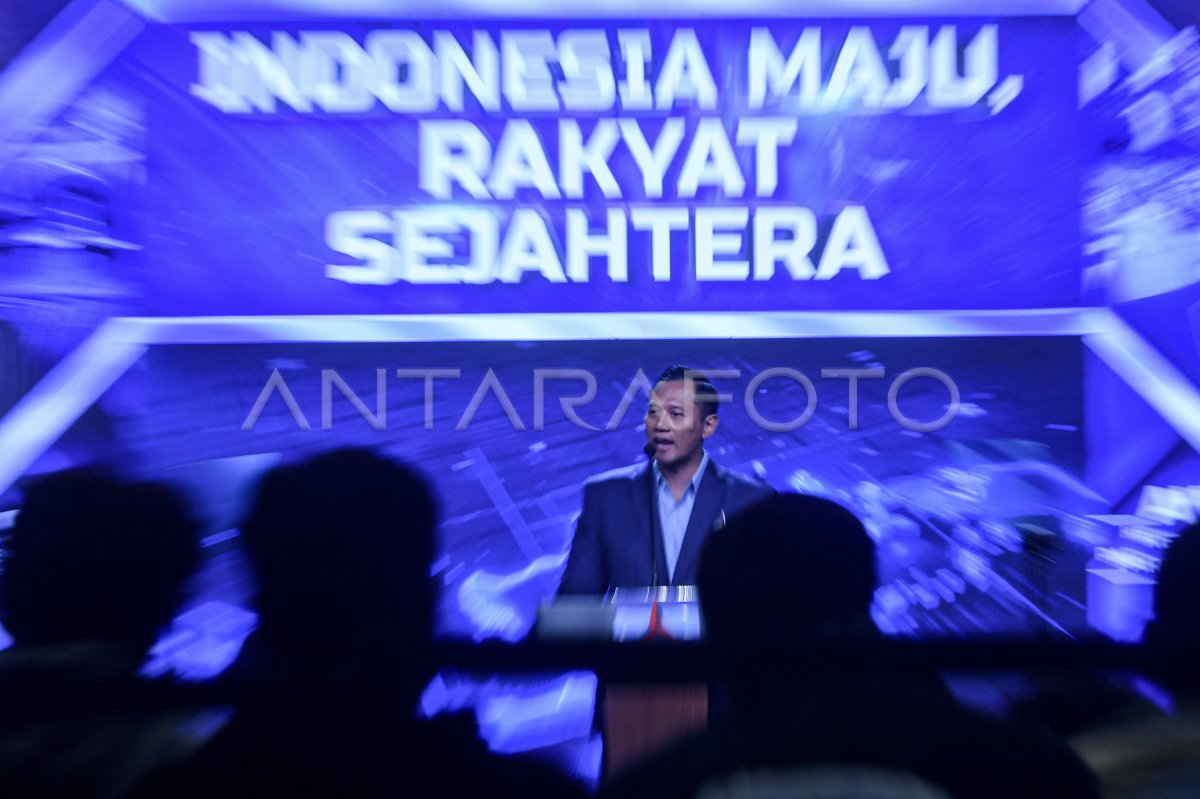 Pidato Politik Ahy Antara Foto