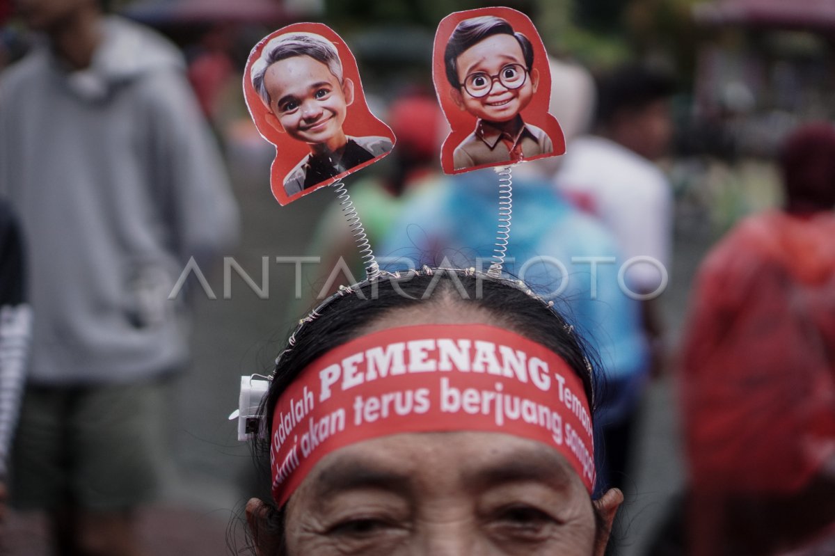 Kampanye Akbar Ganjar Pranowo Mahfud Di Solo Antara Foto