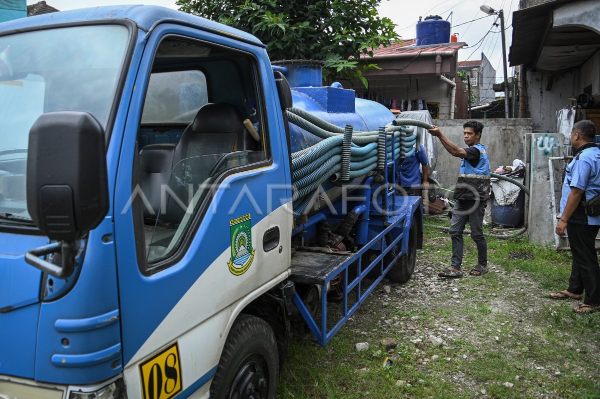 Program Sanitasi Dan Kesehatan Lingkungan Di Tangerang Antara Foto