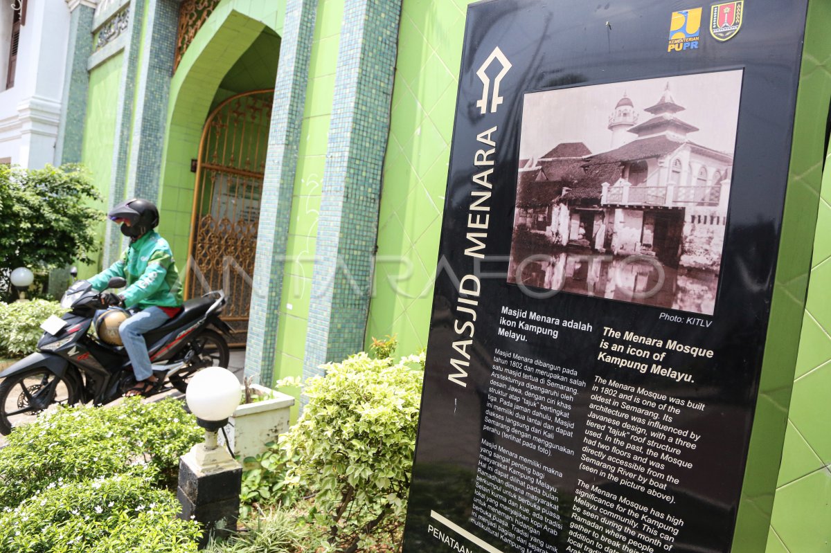 Cagar Budaya Masjid Menara Layur Di Semarang Antara Foto