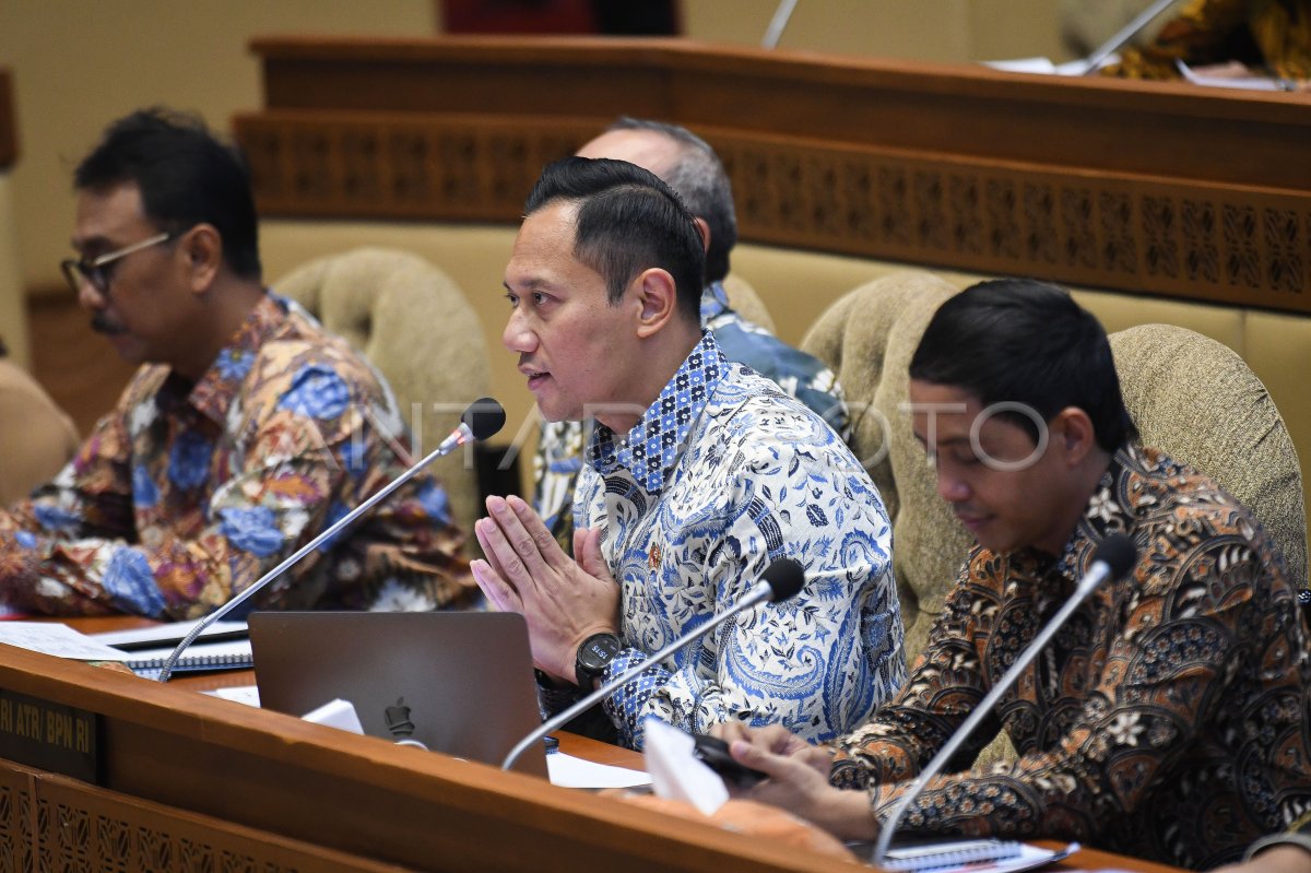 Raker Perdana AHY Bersama DPR | ANTARA Foto