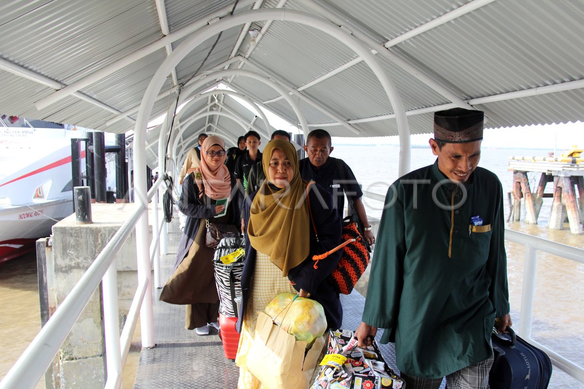 Mudik awal di Pelabuhan Dumai | ANTARA Foto