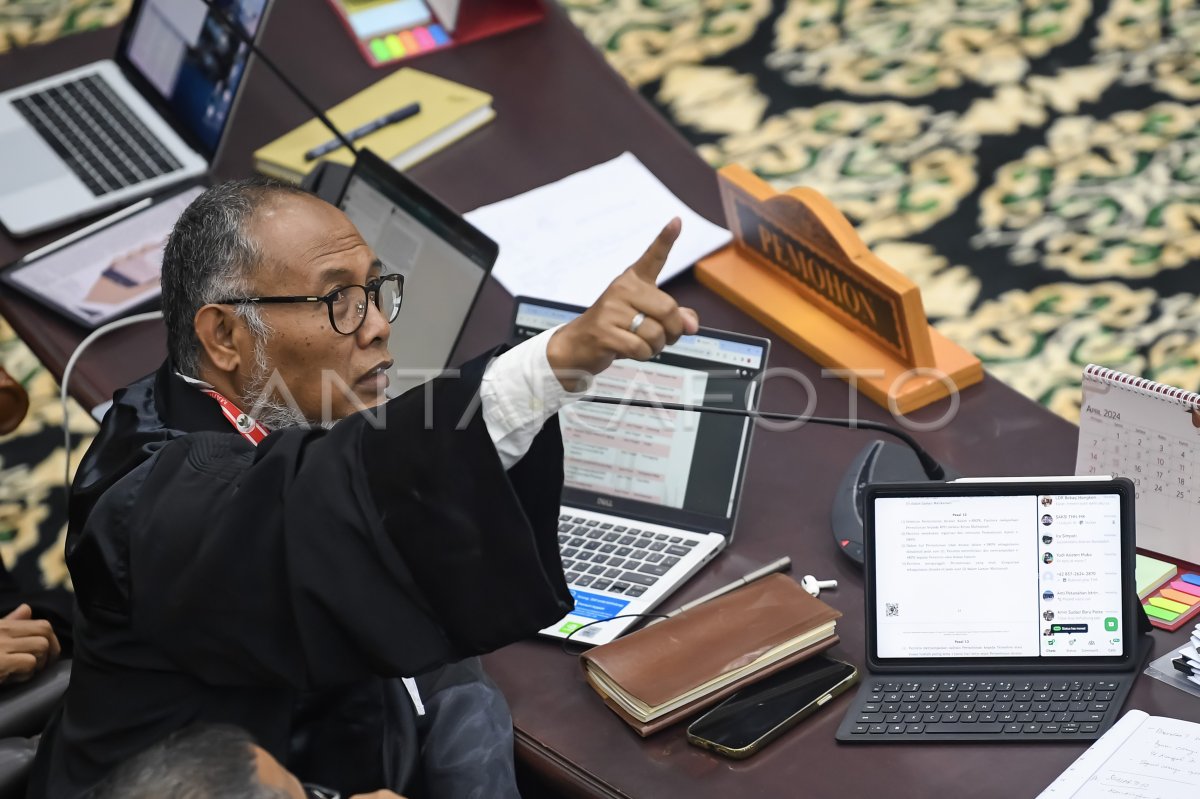 Sidang Lanjutan Sengketa Pilpres 2024 Antara Foto