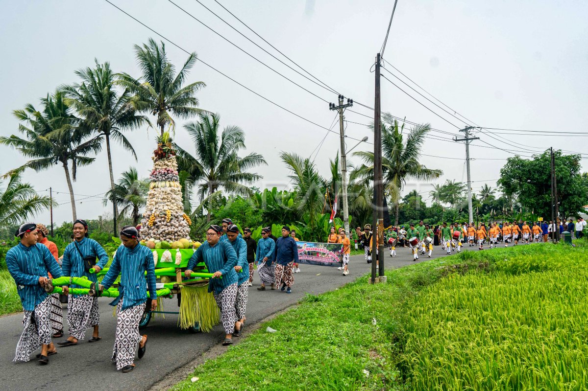 Kirab Budaya Lestari Untuk Ketahanan Pangan | ANTARA Foto