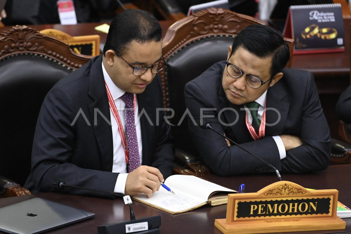 Sidang Putusan Sengketa Pilpres 2024 | ANTARA Foto