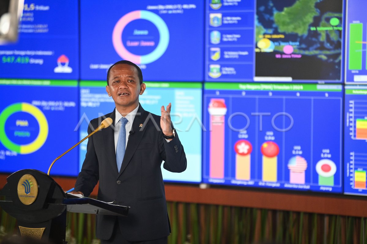 Realisasi Investasi Indonesia Kuartal I 2024 | ANTARA Foto