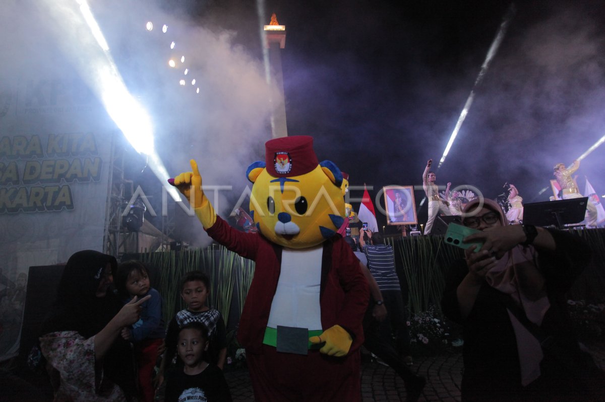 Peluncuran tahapan Pilgub DKI Jakarta 2024 | ANTARA Foto