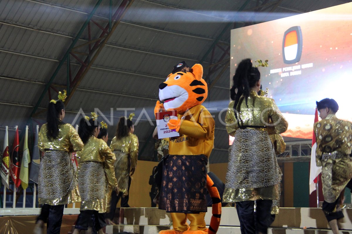 Maskot Pilkada Kota Dumai 2024 | ANTARA Foto