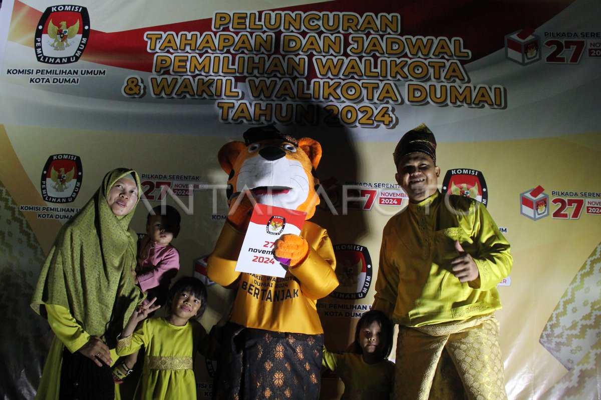 Maskot Pilkada Kota Dumai 2024 Antara Foto 3922