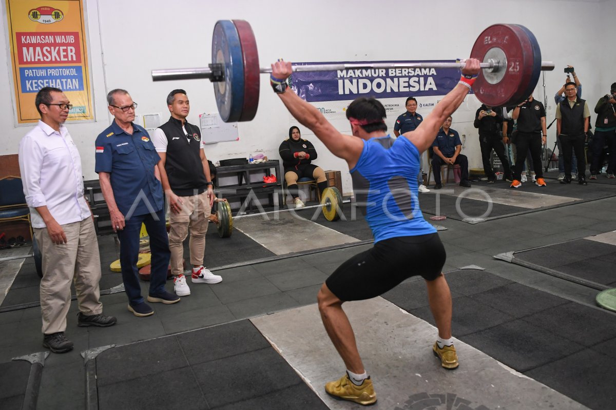 CdM Indonesia Untuk Olimpiade Paris Kunjungi Pelatnas Angkat Besi ...