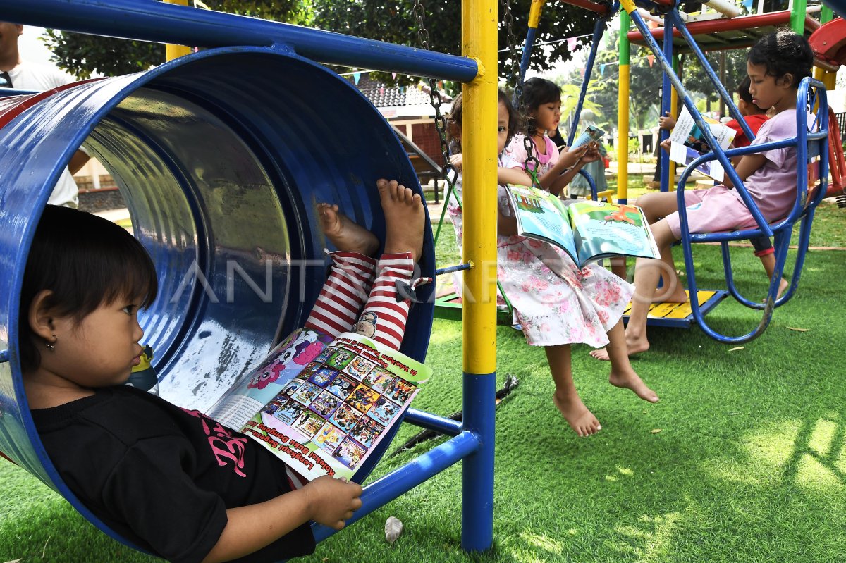 Taman baca ramah anak dan disabilitas | ANTARA Foto