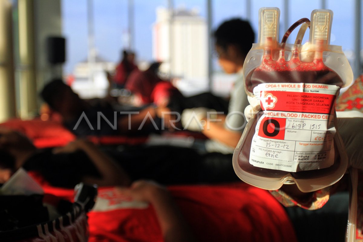 Donor Darah Di Mall Antara Foto