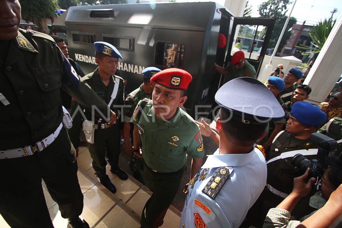 TERDAKWA KASUS LAPAS CEBONGAN | ANTARA Foto