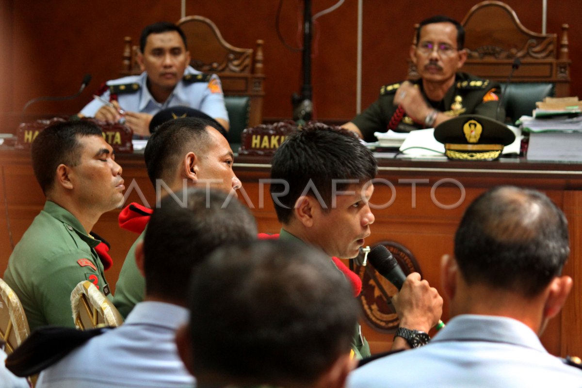 SIDANG LANJUTAN LAPAS CEBONGAN | ANTARA Foto