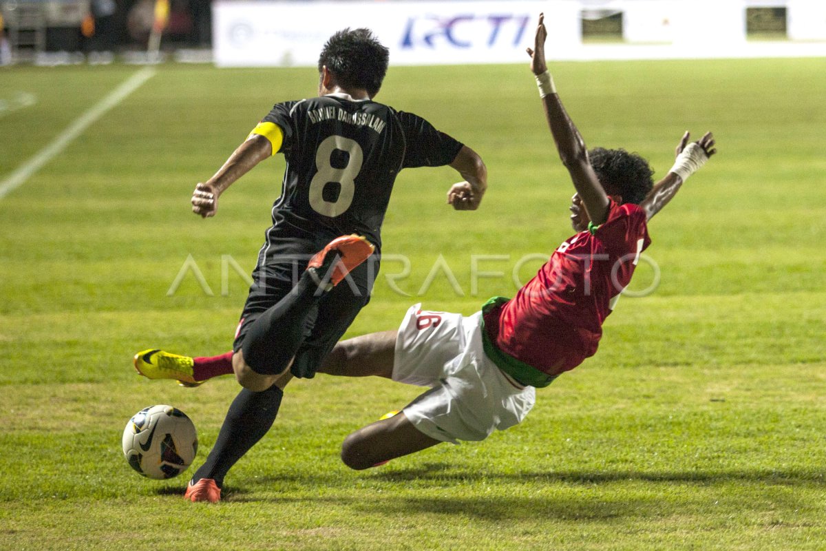 Indonesia Vs Brunei Darussalam Antara Foto